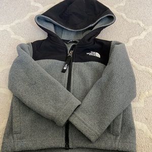 North Face kids fleece coat